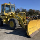 Kawasaki front end loader with plow